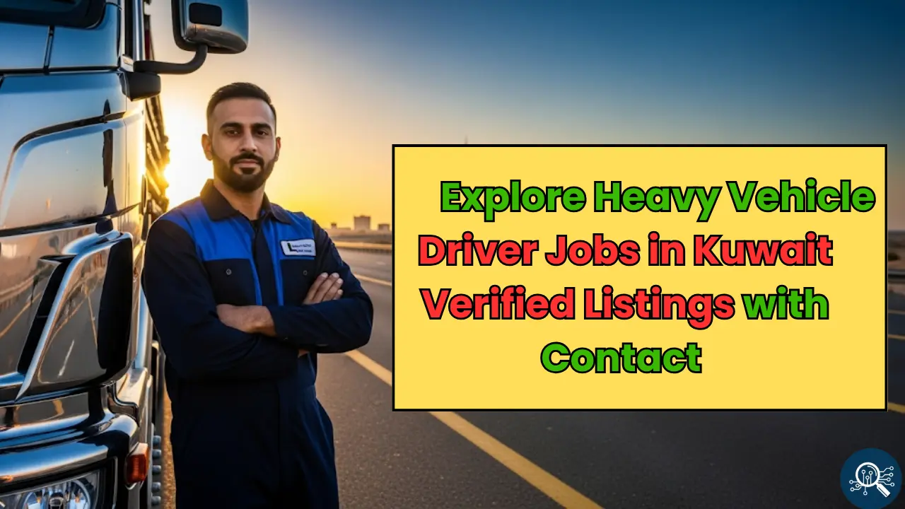 Explore Heavy Vehicle Driver Jobs in Kuwait: Verified Listings with Contact