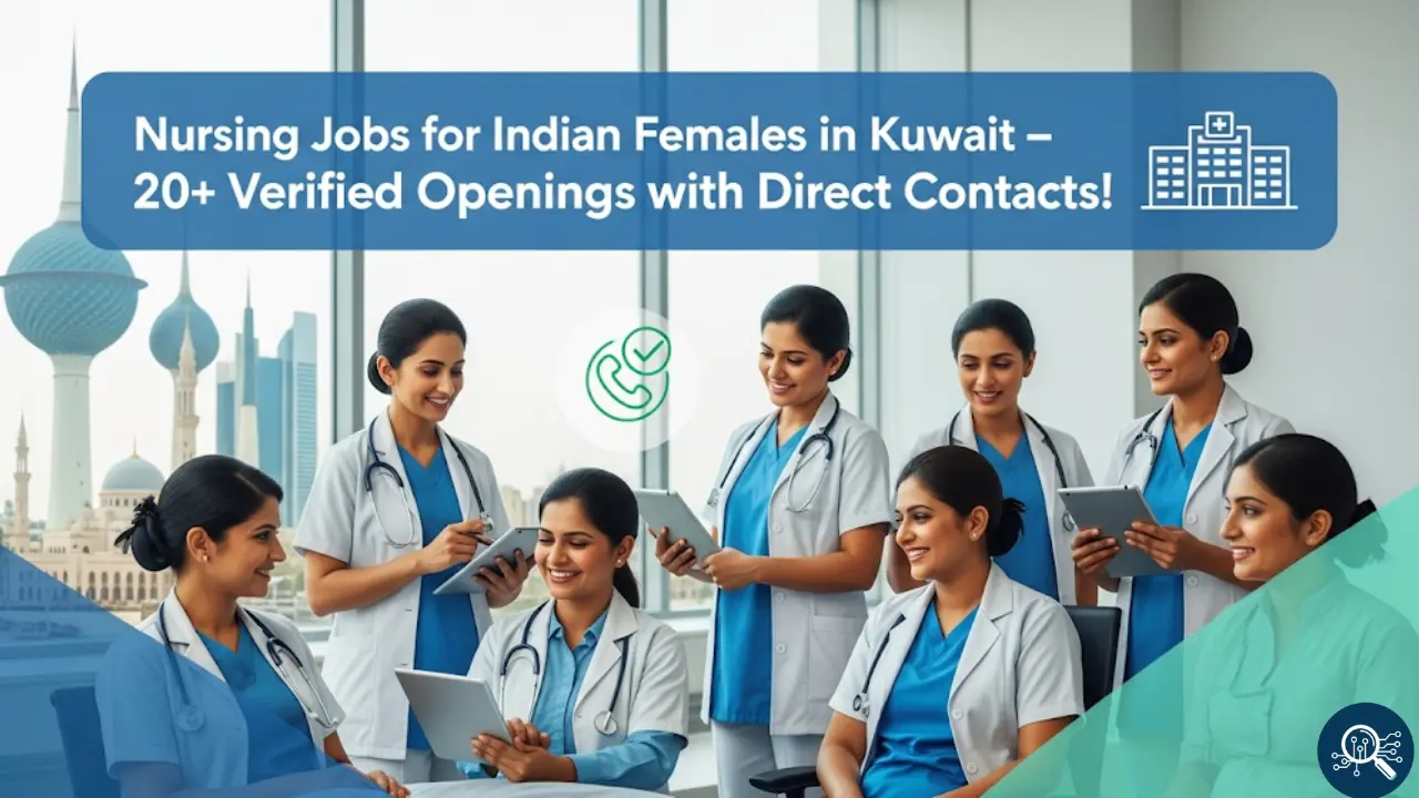 Find Nursing Jobs for Indian Females in Kuwait: Verified Listings with Contact Numbers