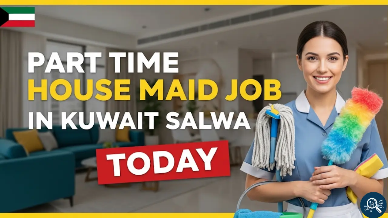 Part Time House Maid Job in Kuwait Salwa Today